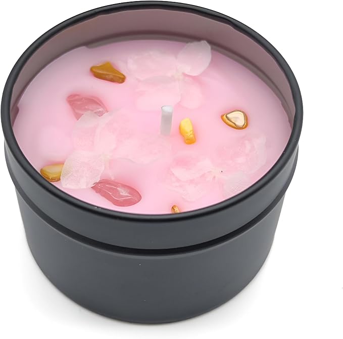 Berry Scented Soy Candle, Aromatherapy Candle for Home | with 5% Essential Oils in a for bedroom, bathroom, yoga, travel, home decor and thoughtful gifting.