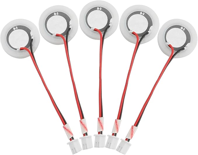 MEETOOT 5-Pack 20mm Ultrasonic Mist Maker Fogger Ceramics Discs with Wire and Sealing Ring