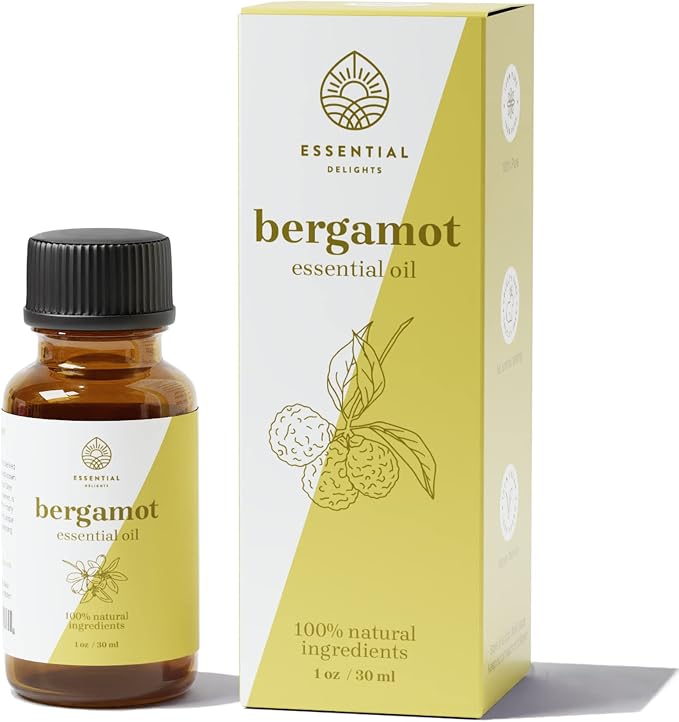 Bergamot Essential Oil (Aceite Esencial de Bergamota) - Therapeutic Grade (1 oz.) | Citrus Aromatherapy Oil, Skin Care, and DIY Creations