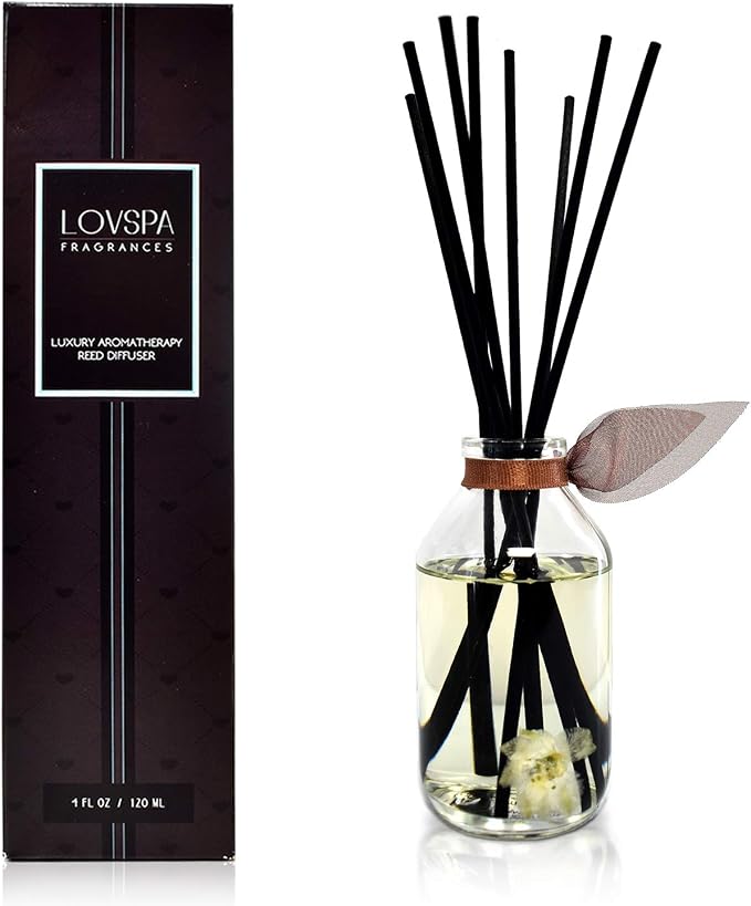 Baltic Amber Diffuser Set, Entryway Decor, Home Fragrance, Spa Scent | Amber resin, sandalwood, and cedarwood profile, guest bathroom, living room, entryway, home aroma