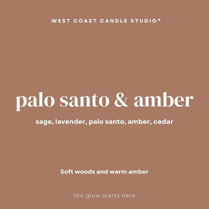 Pet Safe Wax Melts for Dogs | Non Toxic Soy Wax Melts | Natural, Paraffin-Free, Clean Burning | Odor Eliminating Wax Cubes | Palo Santo & Amber