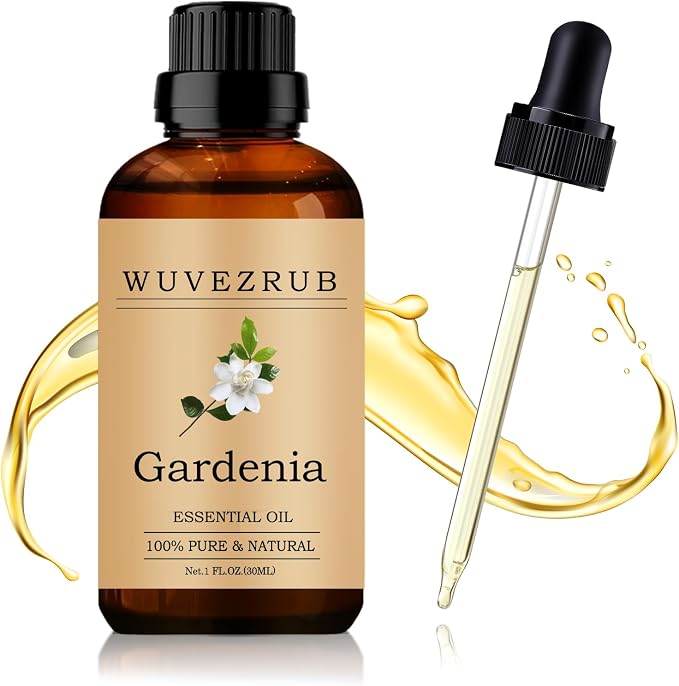 Gardenia Essential Oil 30ML - 100% Pure and Natural Oils for Aromatherapy Diffuser - 1 Fl Oz/Gardenia