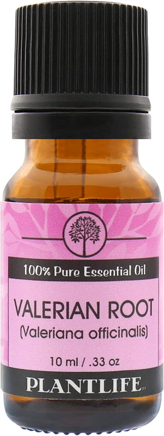 Plantlife Valerian Root Aromatherapy Essential Oil - Straight from The Plant 100% Pure Therapeutic Grade - No Additives or Fillers - 10 ml