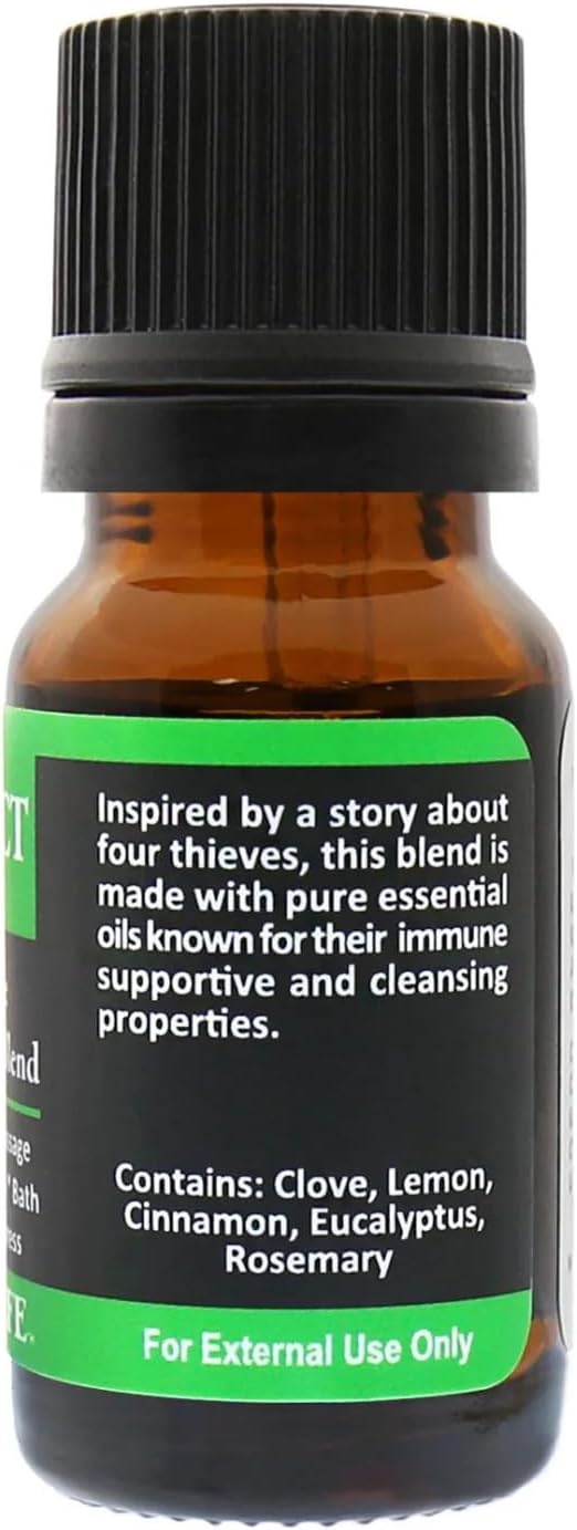 Plantlife Top Blends 6-Pack (Breathe Easy, Calm, Energy, Protect, Relax, and Sleep Tight) Aromatherapy Essential Oil Set - No Additives or Fillers - Made in California 10 ml