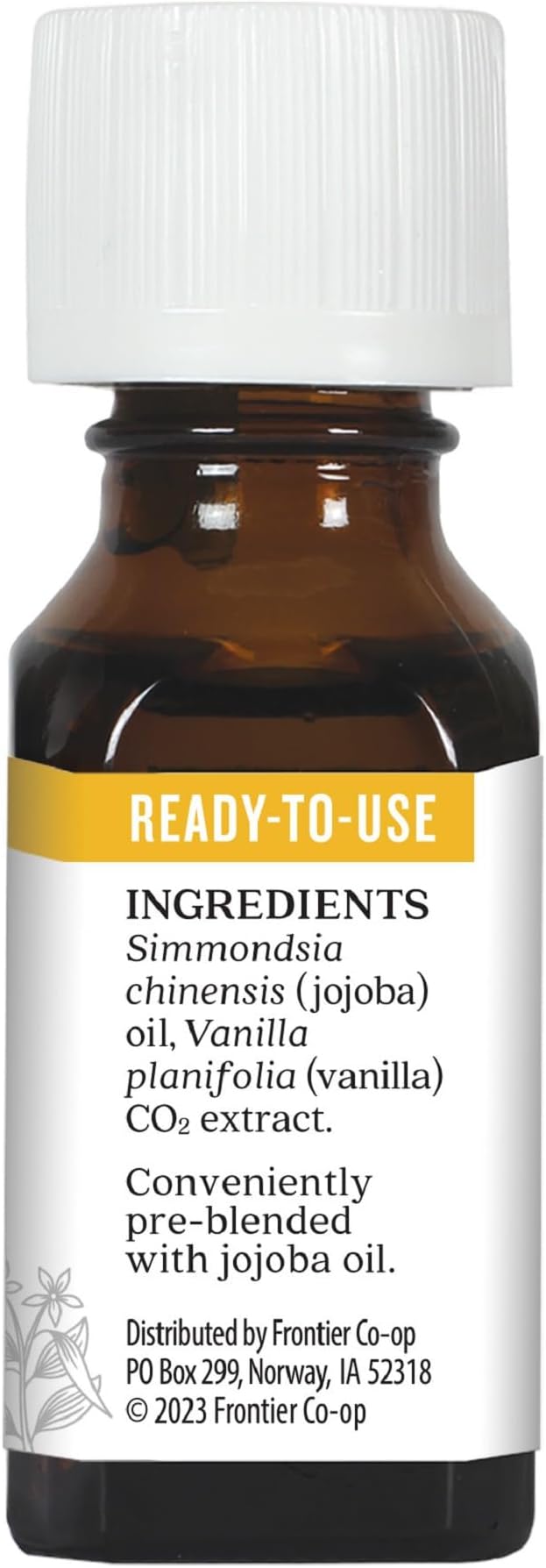 Aura Cacia Essential Oil, Uplifting Vanilla, 0.5 Fluid Ounce