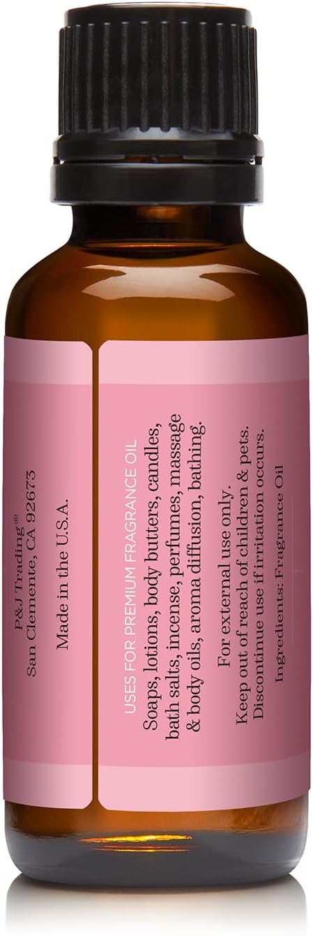 P&J Fragrance Oil | Peppermint Oil 30ml - Candle Scents for Candle Making, Freshie Scents, Soap Making Supplies, Diffuser Oil Scents