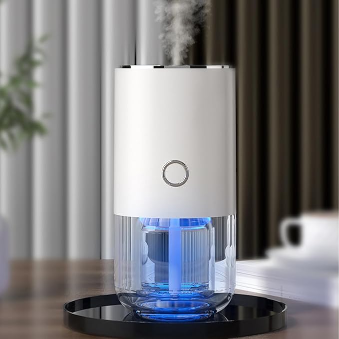 Essential Oil Diffuser 55ml with Auto Shut-Off, Touch Control, 7-Color LED Night Light & Quiet Mist for Bedroom, Spa, Nursery, Hotel – Compatible with Essential Oils
