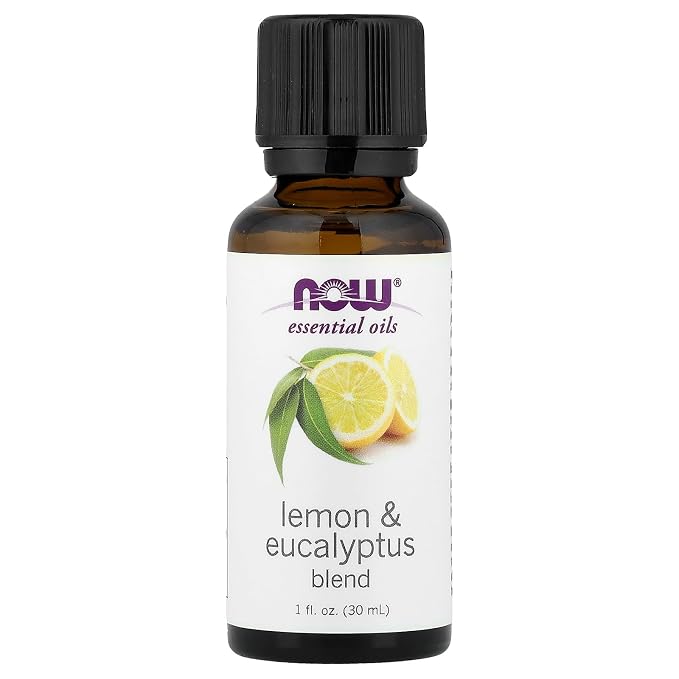 NOW Foods Lemon-Eucalyptus Oil, 1 oz Liquid