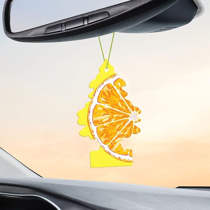 LITTLE TREES Car Air Freshener | Hanging Tree Provides Long Lasting Scent for Auto and Home | Sliced, 24 Air Fresheners (Pack of 36)