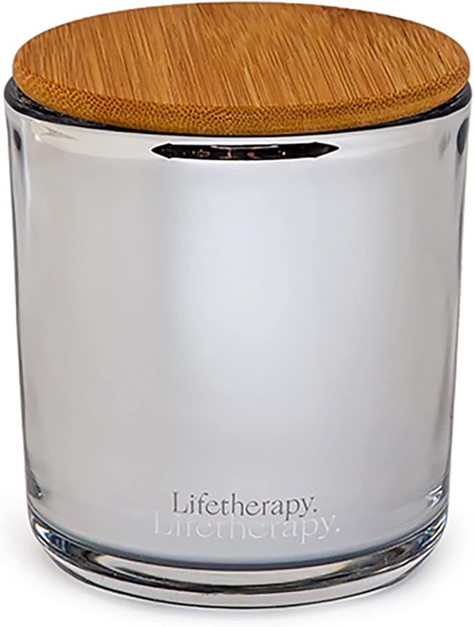 Lifetherapy Hope Holiday Soy Candle, Natural Wax, 8 Oz | Natural soy wax holiday candle with clean burn and long lasting fragrance for seasonal home décor