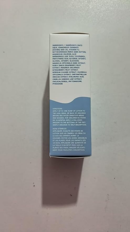 Magnesium Lotion for Kids & Babies Sleep – Unscented Bedtime Body Cream with Natural Ingredients for Sensitive Skin – Topical Magnesium, Multi Vitamins Moisturizer for Relaxation, Soothing Relief