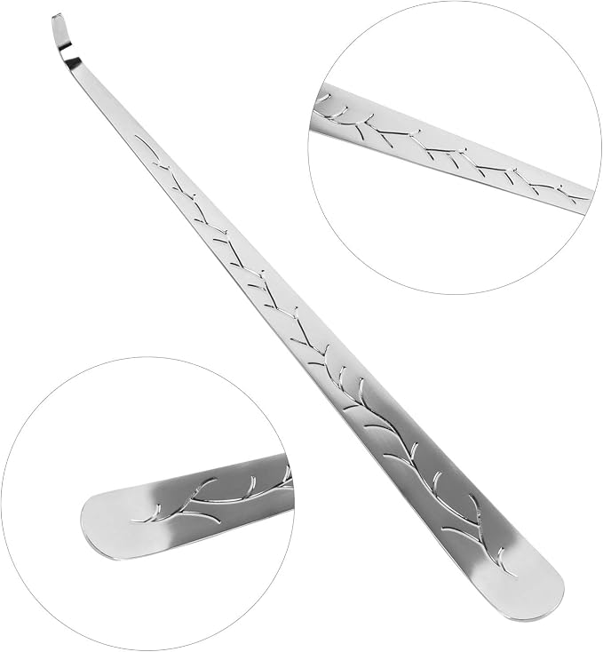 CABAX Candle Wick Dippers,Candle Wick Hook Candle Accessories for Put Out Extinguish Candle Wick, Silver