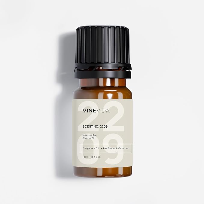 VINEVIDA [0.33oz] Scent No.2209 Fragrance Oil - Made in USA - Natural Fragrance Oil - Scents for Soap Making
