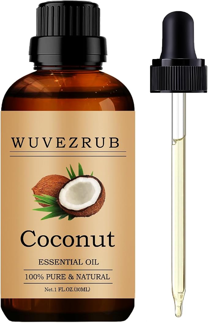 Coconut Essential Oils, 30ML Pure and Natural Essential Oil for Aromatherapy Diffuser - Coconut /1 Fl Oz