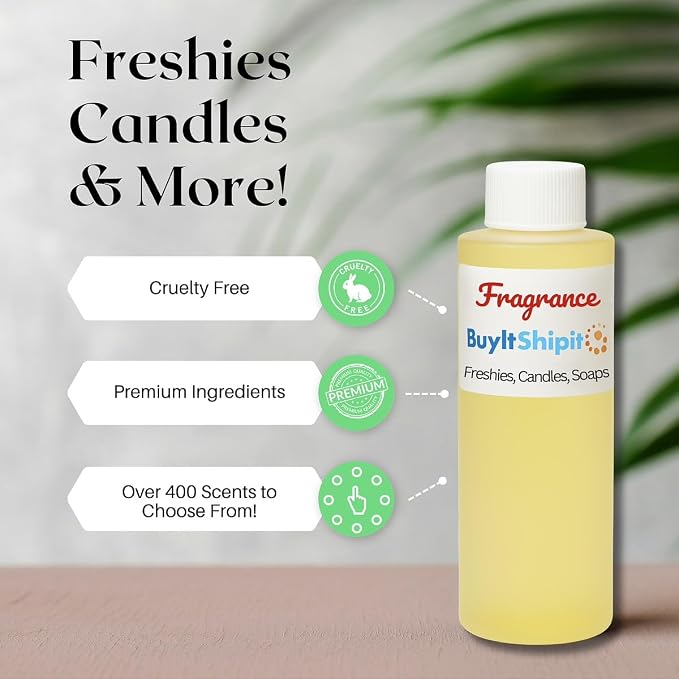 Baby Powder Jasmine from Our Spa Collection - 5% SS - Perfect for Adding Aroma to Freshies, Candles, Soaps, and Diffusers - 8 oz