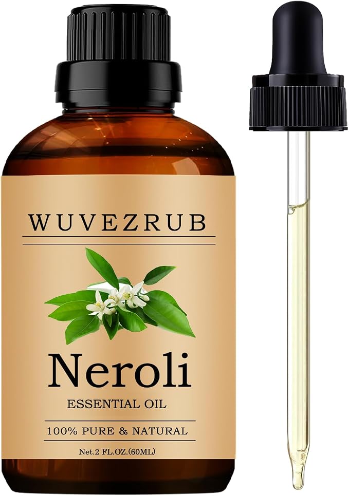 Neroli Essential Oil, 60ML Pure and Natural for Aromatherapy Diffuser - 2 Fl Oz