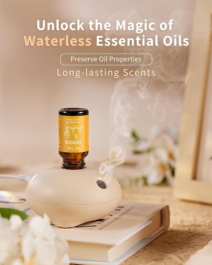 Hotel Scent Diffuser Oil Set, Luxury Hotel Fragrance Oils Collection, VEDA TINDA SCENT Waterless Diffuser Refills, Premium Aromatherapy Essential Oil Air Freshener for Home