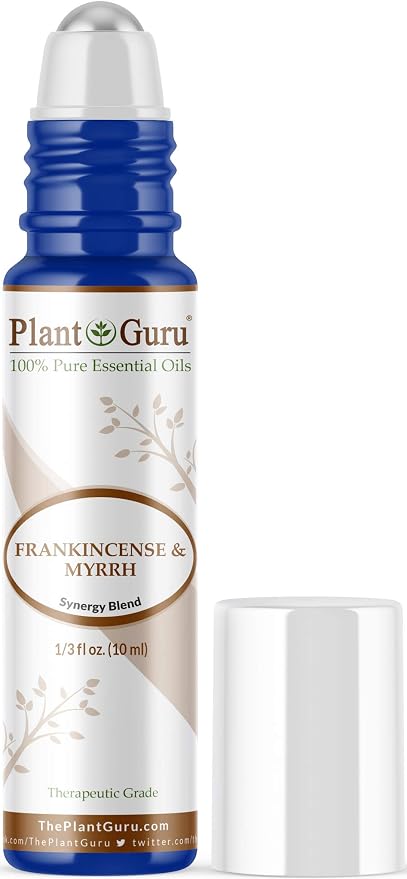 Frankincense and Myrrh Essential Oil Blend Roll On 10 ml 100% Pure Pre-Diluted Therapeutic Grade