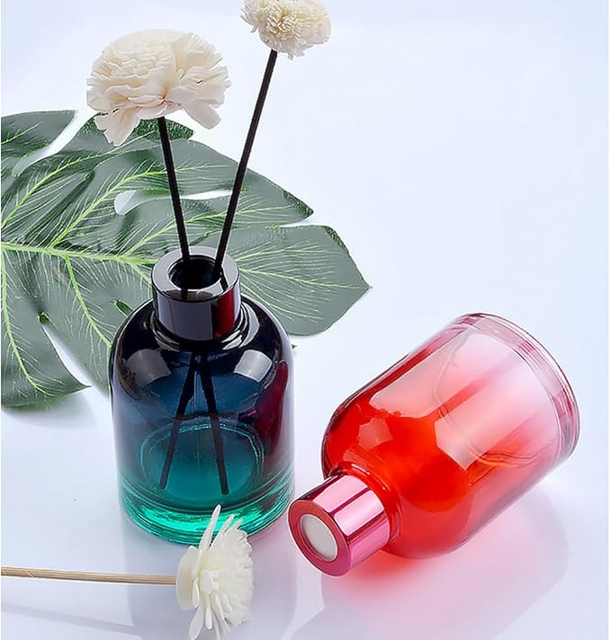 150ml/5oz Glass Fragrance Diffuser Bottle - Black Gradient - Home