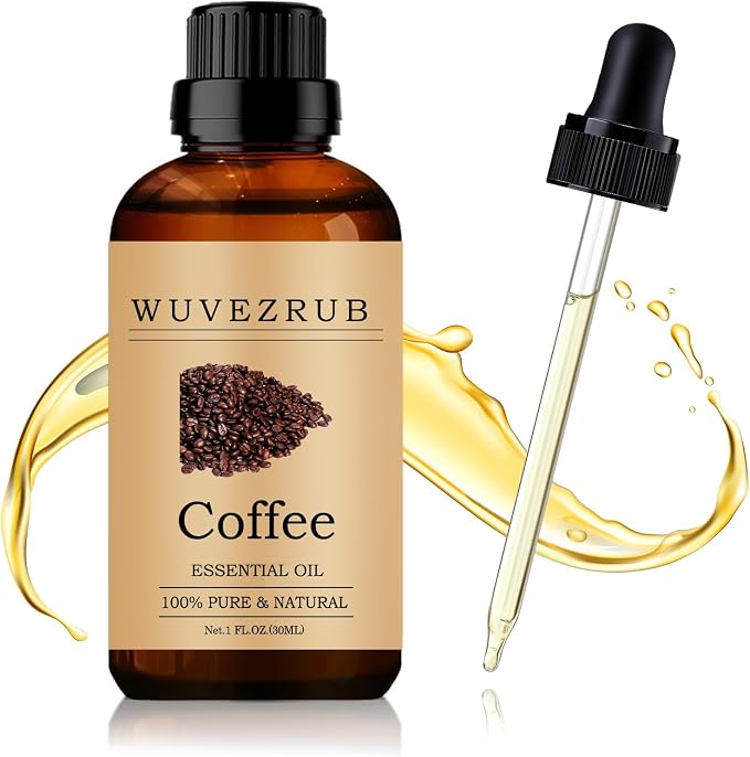 Coffee Essential Oil 30ML - 100% Pure and Natural Oils for Aromatherapy Diffuser - 1 Fl Oz/Coffee