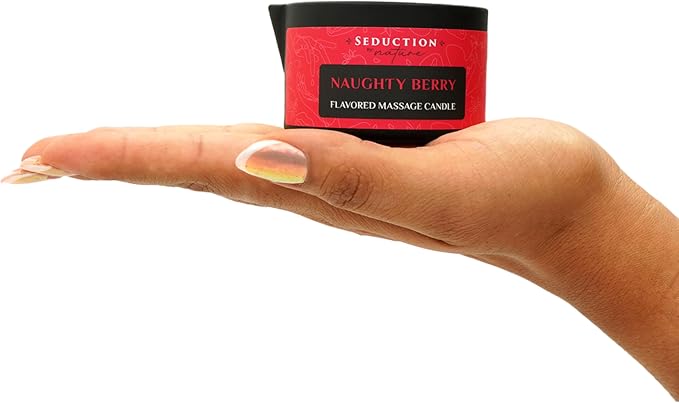 SbN Massage Oil Candle for Relaxation & Home SPA - Vegan Oils for Full Body Massage Therapy - Sustainable Formula