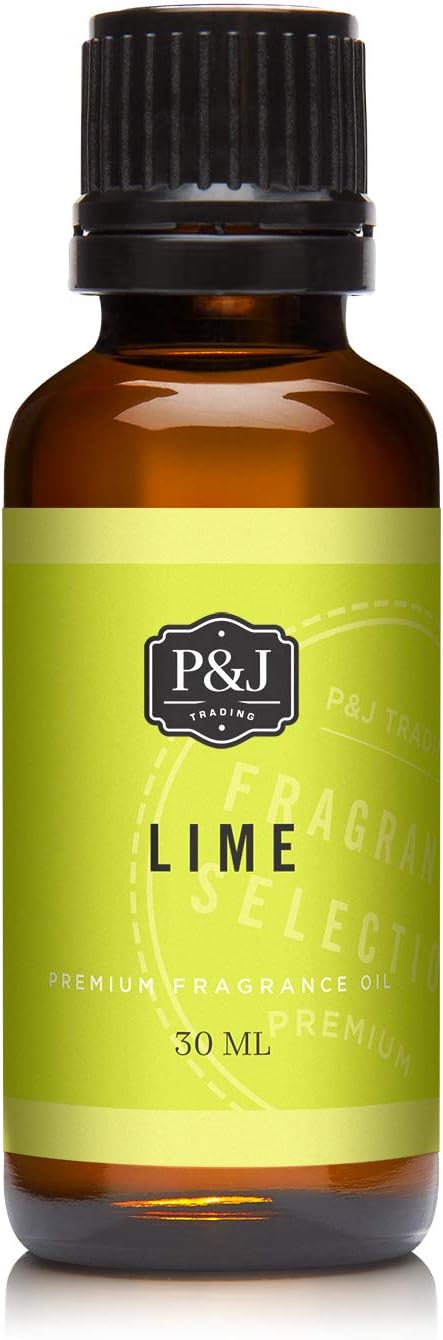 P&J Trading Fragrance Oil | Lime Oil 30ml - Candle Scents for Candle Making, Freshie Scents, Soap Making Supplies, Diffuser Oil Scents