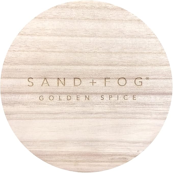 Sand + Fog Scented Candle - Golden Spice - Additional Scents and Sizes – 100% Cotton Lead-Free Wick - Luxury Air Freshening Jar Candles - Perfect Home Décor for Your Cocktail Table – 23 oz
