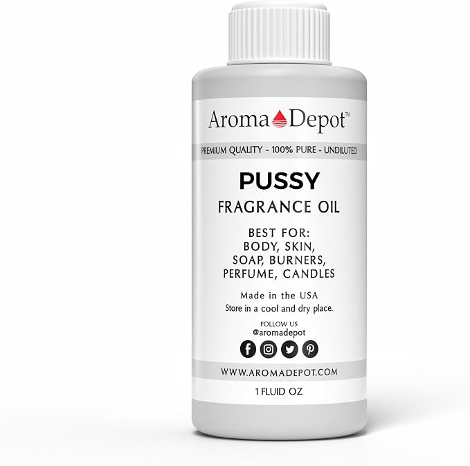 Pussy Perfume/Body Oil Our Interpretation, Premium Quality Uncut Fragrance Oil Floral Scent (1 Ounce Plastic)