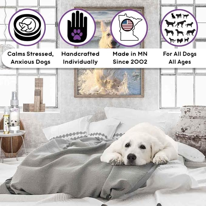The Blissful Dog Kuvasz Relax Dog Aromatherapy, 2.67-Ounce Spray