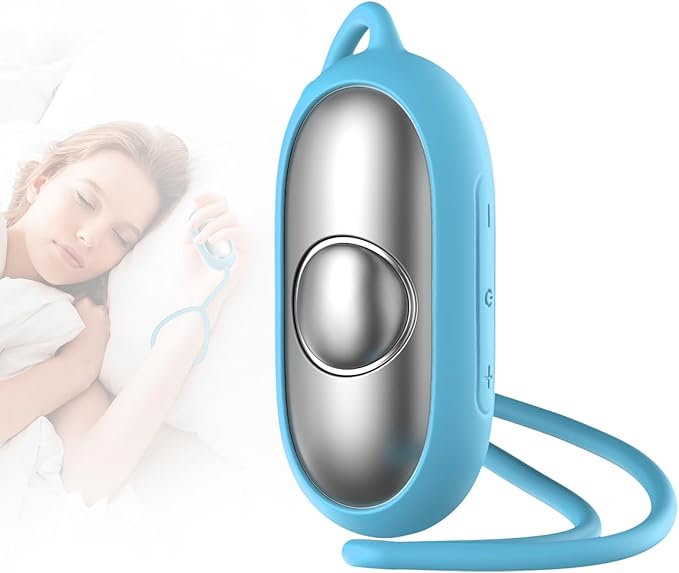 Handheld Relaxation Device – Dual-Mode Gentle Pulse Wellness Tool for Adults & Kids, Portable Sleep Device, Supports Calm Focus & Better Rest, USB-C Rechargeable (Blue)