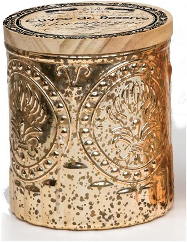 Lotion Candle - Champagne Reserve Scented Massage Candles for Self Care, 5 Oz. Soy Wax Candle with Essential Oil Blends, Coconut Oil, and Vitamin E, 35 Hour Burn Time