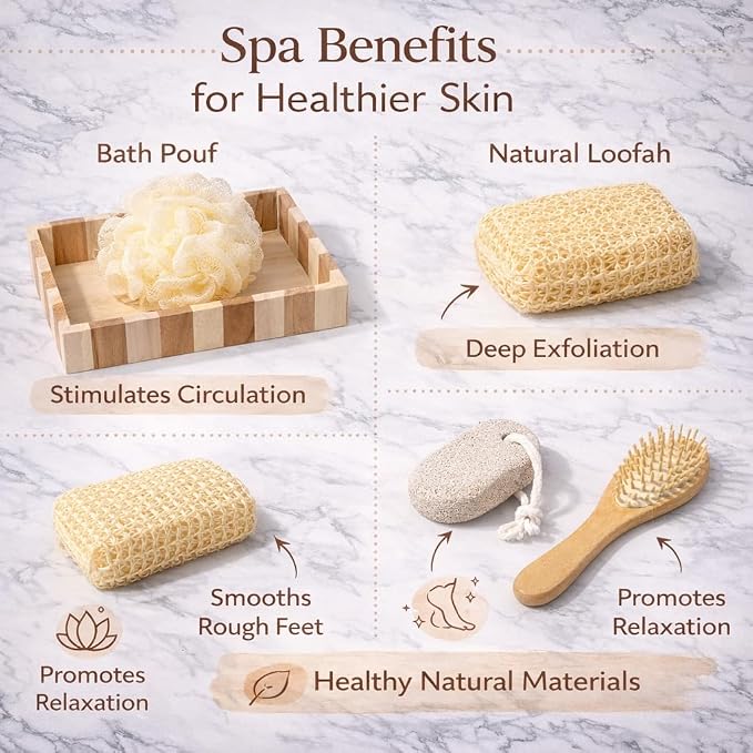 Deluxe Spa Gift Set – Enhanced Relaxation Kit with Accessories