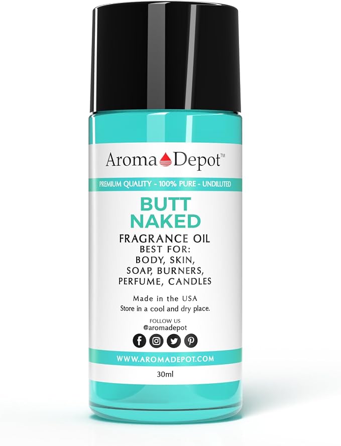 30ml. Butt Naked Roll-on Perfume/Skin Body Fragrance Oil. Our Interpretation, Pure-Uncut. Add a Few Drops to Your Aromatherapy Diffuser. Smell Good All Day, Any Day!