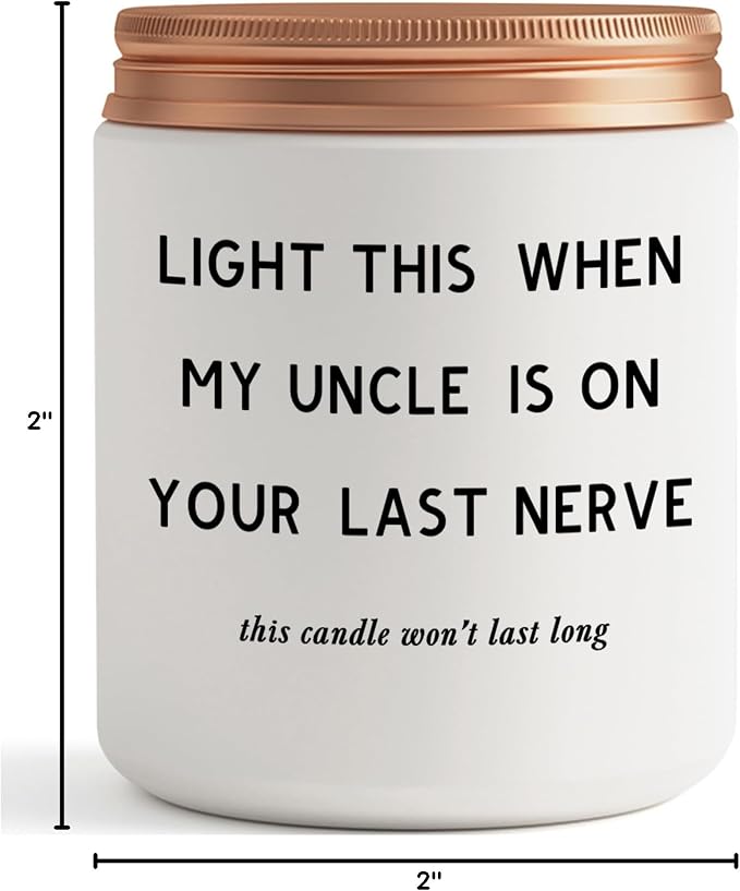 Funny Aunt Gift Ideas - Mother’s Day Gifts for Aunt, Humor Birthday Gifts for Auntie Future New Aunt Candle Present from Niece or Nephew, Best Aunt Ever Gift