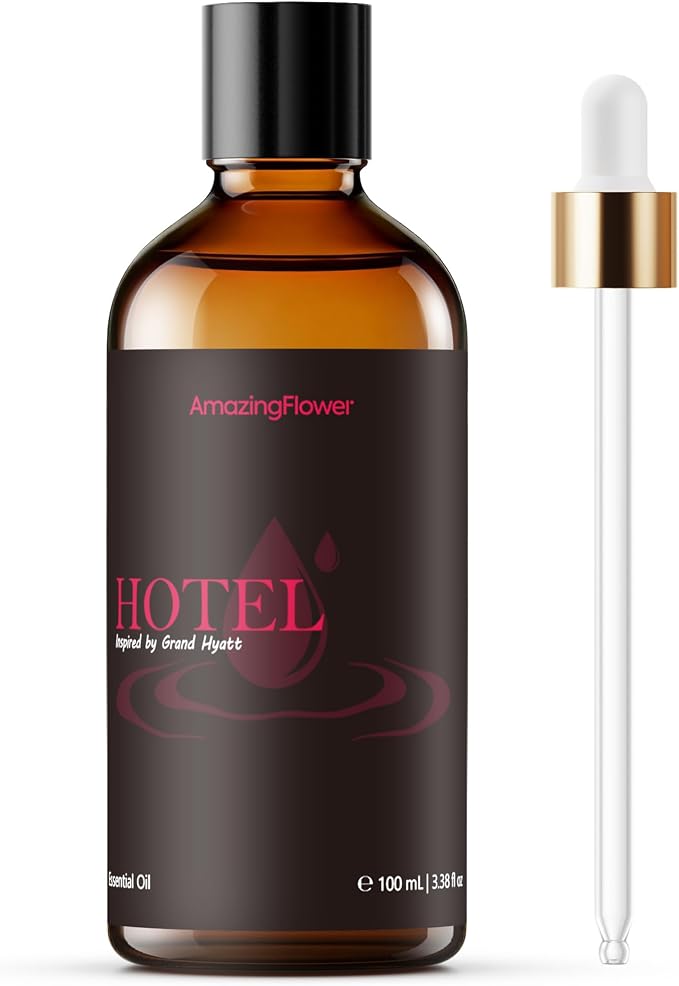 AMAZINGFLOWER Diffuser Oil, Fragrance Oil, Inspired by Grand Hyatt 3.38 Fl Oz | 100 mL