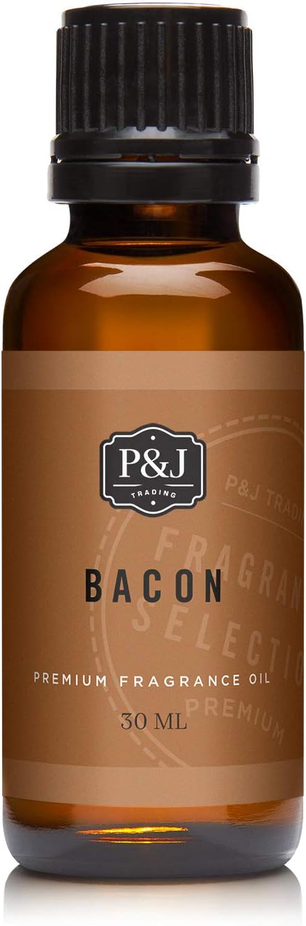 P&J Trading Fragrance | Bacon Oil 30ml - Candle Scents for Candle Making, Freshie Scent, Soap Making Supplies, Diffuser Oil Scents