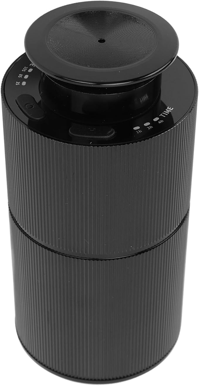 Car Diffuser for Essential Oils, Mini USB Air Scent Small Humidifier With 3 Gears Timer Portable Smart Scent Air Machine USB Vertical Spraying 800MAH Adjustable Scent