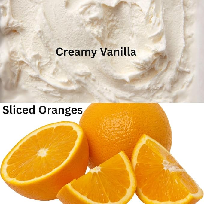 Wicks & Wine Soy Blend 3-Wick Cotton CORE Candle 14oz (Orange Vanilla)