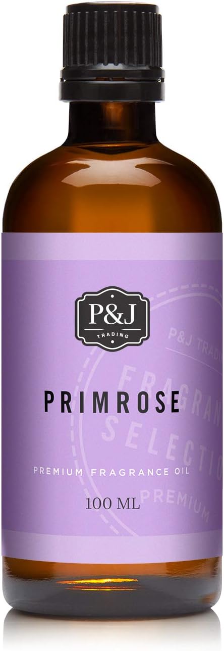 P&J Trading Fragrance Oil | Primrose Oil 100ml - Candle Scents for Candle Making, Freshie Scents, Soap Making Supplies, Diffuser Oil Scents