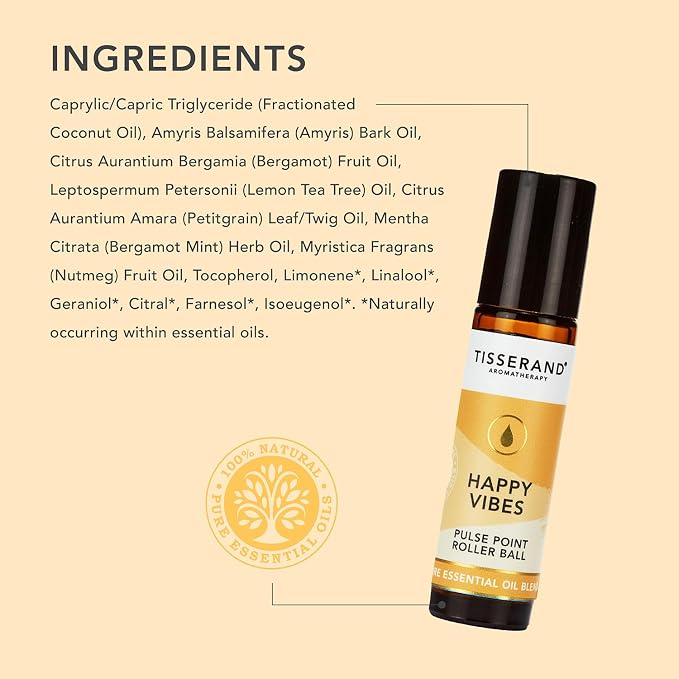 Tisserand Aromatherapy - Happy Vibes Roller Ball