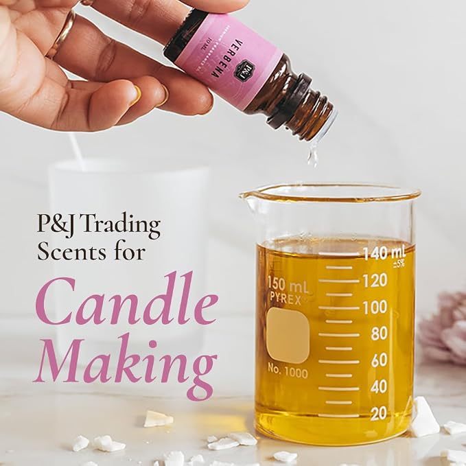 P&J Fragrance Oil Holiday Set for Christmas Home Decor | Mistletoe, Candy Cane, Wintermint, Apple Cider, Cranberry, and Forest Pine Candle Scents for Candle Making, Soap Making, Diffuser Oil Scent