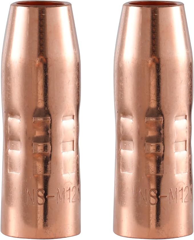MIG Welding Nozzle NS-M1200C 1/2" Orifice for Miller MDX Series Fits Miller MDX-100 MIG Gun (2-PK)