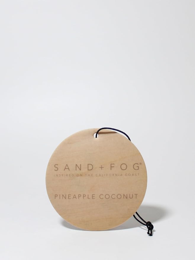 Sand + Fog - Set of 8 Car Air Fresheners - Ocean Mist, Sun-N-Fun, Tahitian Vanilla, Teakwood, Ocean & Sea Salt, Pineapple Coconut, Tropical Citrus, Clean Waves