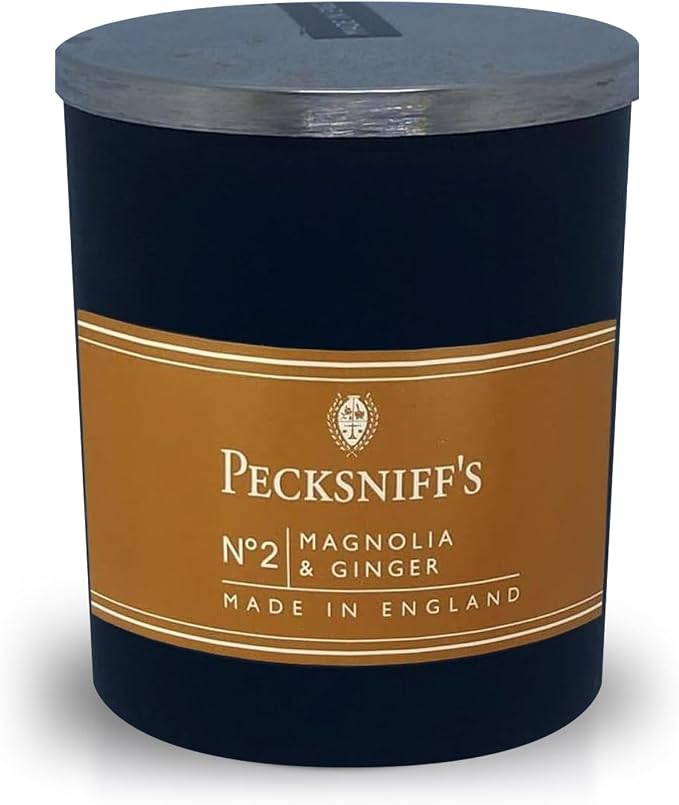 Pecksniffs Magnolia & Ginger Scented Candle | 1 Wick, 100g/3.5oz