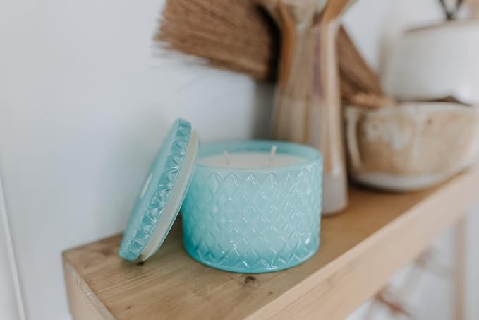 Sand + Fog Scented Candle - Berry Currant – Additional Scents and Sizes – 100% Cotton Lead-Free Wick - Luxury Air Freshening Jar Candles - Perfect Home Decor – 9.5oz - Molded Glass