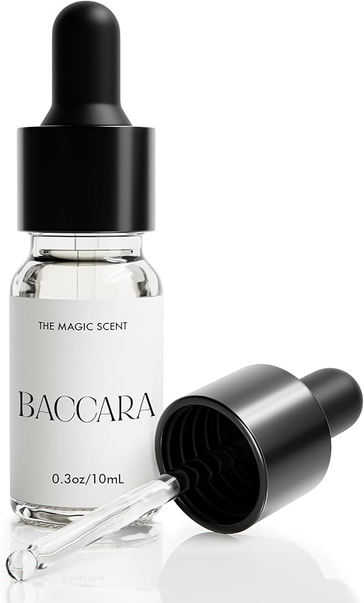 The Magic Scent Baccara Diffuser Oil - Hotel & Home Luxury Scents Inspired by Baccarat Rouge - Diffuser Oil Scents for Home Designed for Use in All Diffusers - 0.3 fl oz, 10 mL