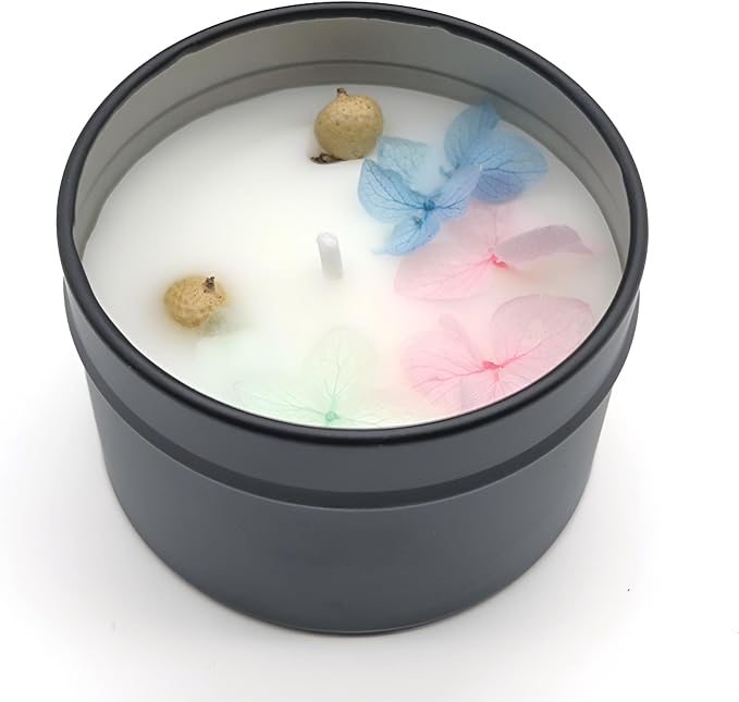Coconut Scented Soy Candle, Aromatherapy Candle for Home | with 5% Essential Oils in a for bedroom, bathroom, yoga, travel, home decor and thoughtful gifting.