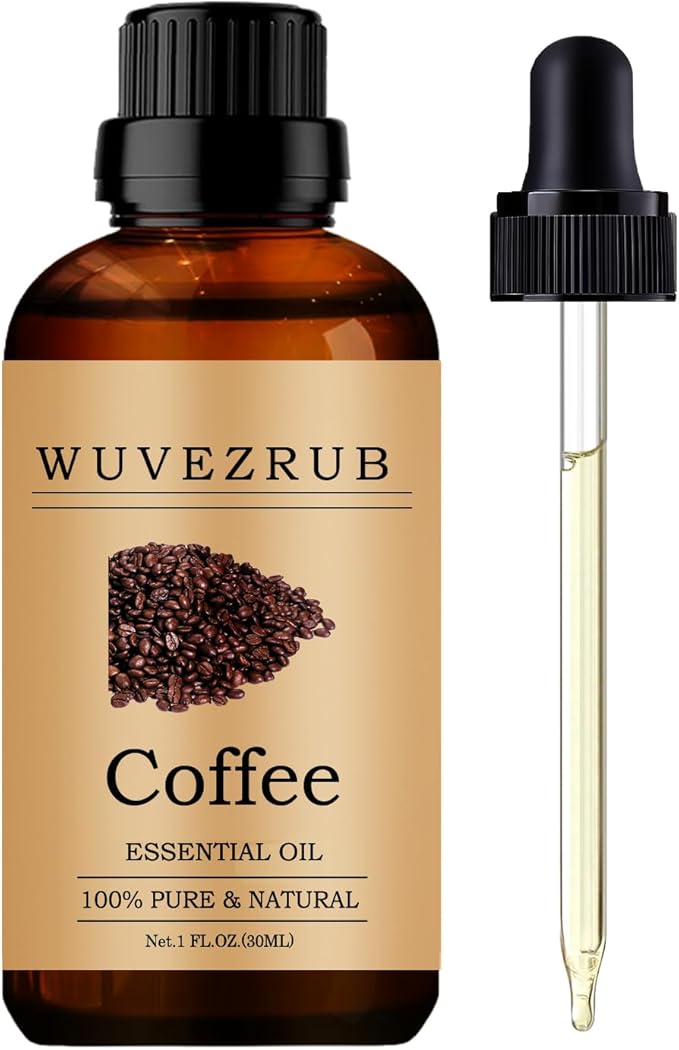 Coffee Essential Oils, 30ML Pure and Natural Essential Oil for Aromatherapy Diffuser - Coffee /1 Fl Oz