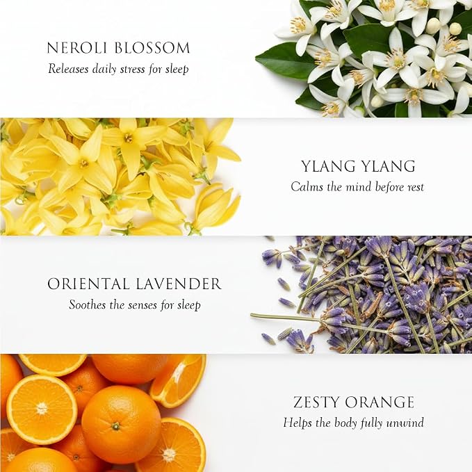 SPA CEYLON Sleep Intense Wellness Trio Set, Ayurvedic Pampering Set with Natural Ingredients, Shower Gel, Body Mist, Balm (150 g, Lavender, Ylang Ylang)