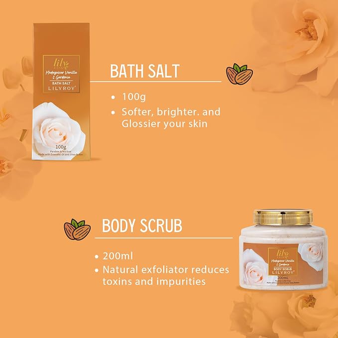 Gifts for Women, Birthday Gift - Vanilla Spa Gift Basket for Women, Mothers Day Gift Basket for Mom, Bath and Body Gift Basket Set, Spa Kit | Gifts for Christmas, Valentines Day Gift Sets for Her